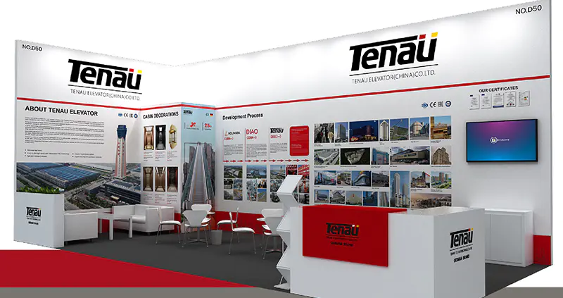 ASCENSEUR TENAU (CHINE) CO., LTD. participera au salon international des ascenseurs qui s'est tenu à Riyad, en Arabie Saoudite, du 28 au 30 octobre. Notre numéro de stand est le D50. Bienvenue à tous pour visiter !